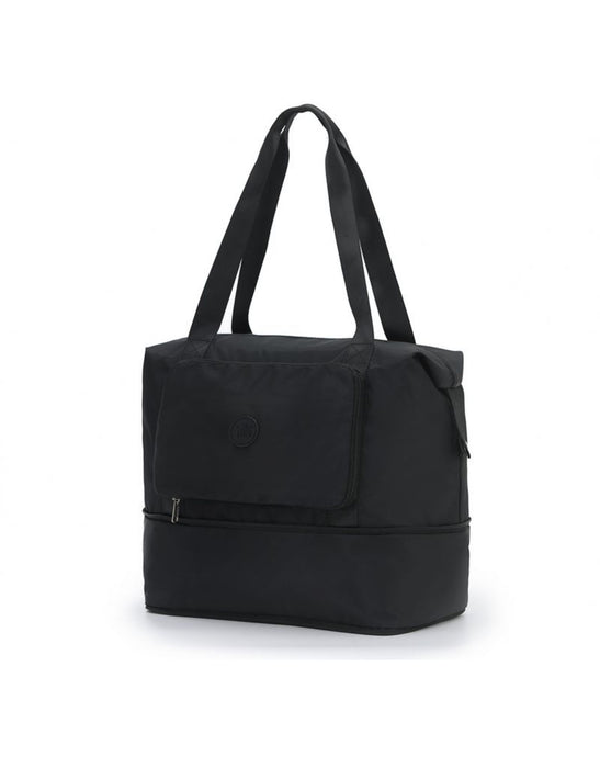 Foldable & Expandable Travel Tote - Black