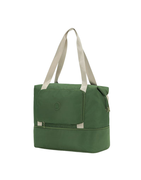 Foldable & Expandable Travel Tote - Khaki