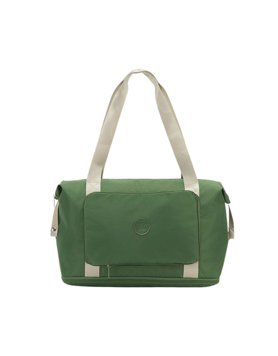 Foldable & Expandable Travel Tote - Khaki