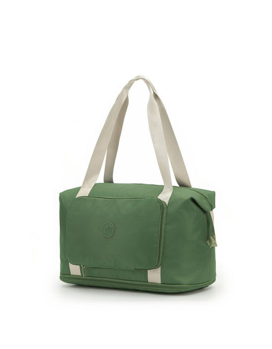Foldable & Expandable Travel Tote - Khaki