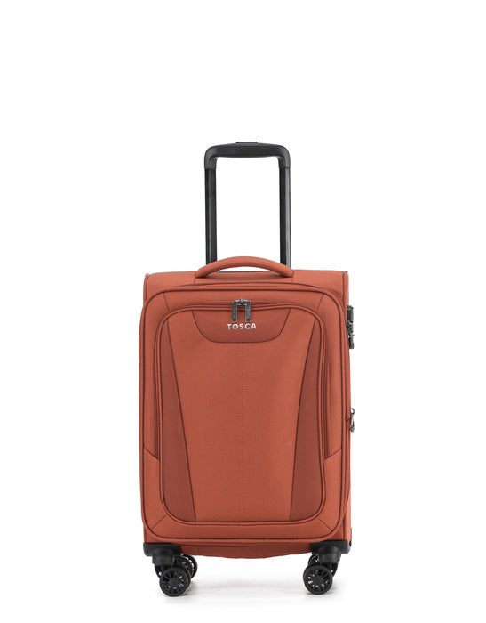 Altitude Soft Suitcase 3 Piece Set - Rust