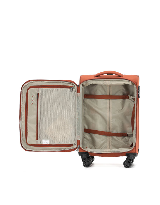 Altitude Soft Suitcase 3 Piece Set - Rust