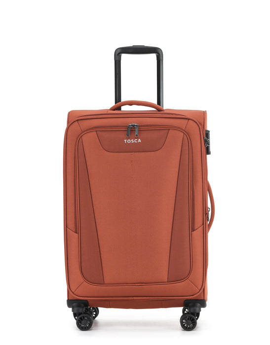 Altitude Soft Suitcase 3 Piece Set - Rust