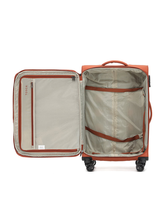 Altitude Soft Suitcase 3 Piece Set - Rust