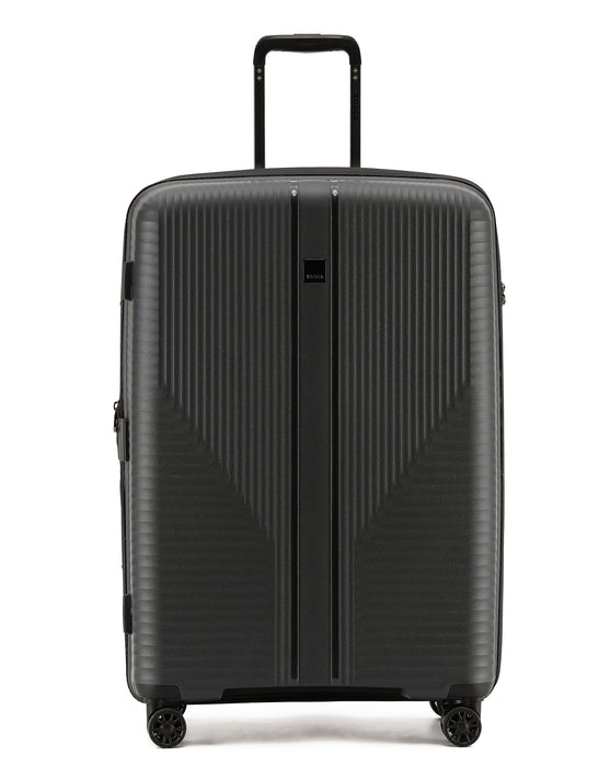 F-Lite 77cm Large Hard Suitcase - Black
