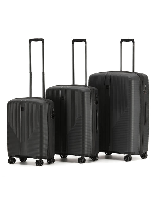 F-Lite 65cm Medium Hard Suitcase - Black
