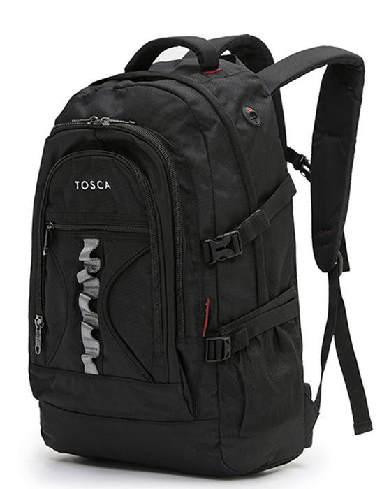 TOSCA Black Backpack Front