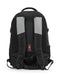 TOSCA Black Grey Backpack Back