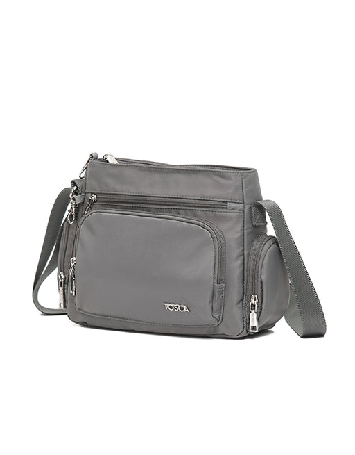 Khaki Anti-theft Shoulder Bag