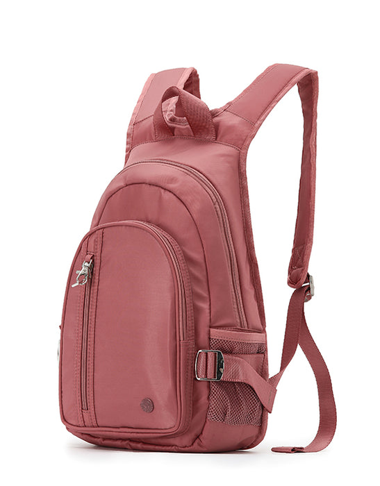 Anti-Theft Compact Backpack - Coral