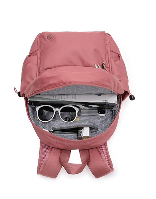 Anti-Theft Large Laptop Backpack - Coral