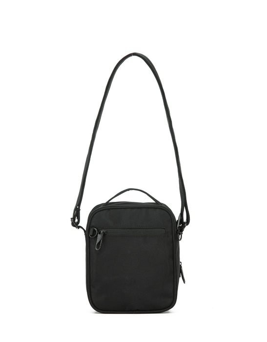 Anti-Theft Shoulder Bag with Handle - Black