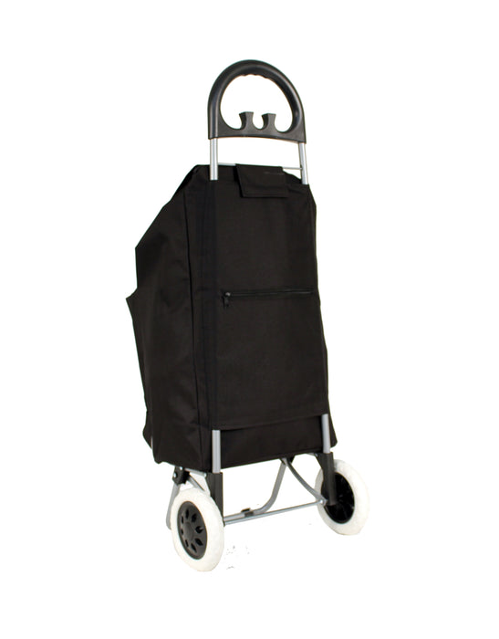 70L Shopping Trolley - Black
