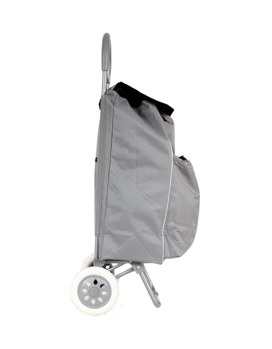 70L Shopping Trolley - Grey