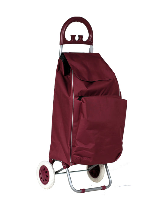 70L Shopping Trolley - Plum
