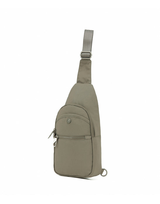 Anti Theft Slinger Bag - Taupe