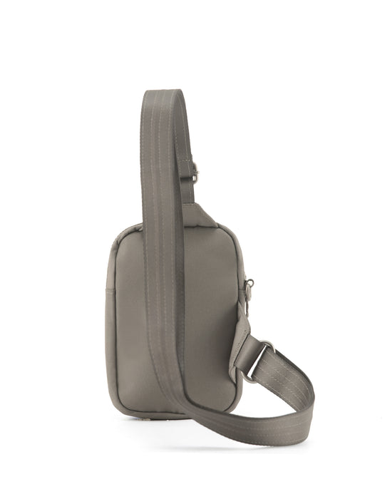 Anti Theft Small Slinger Bag - Taupe