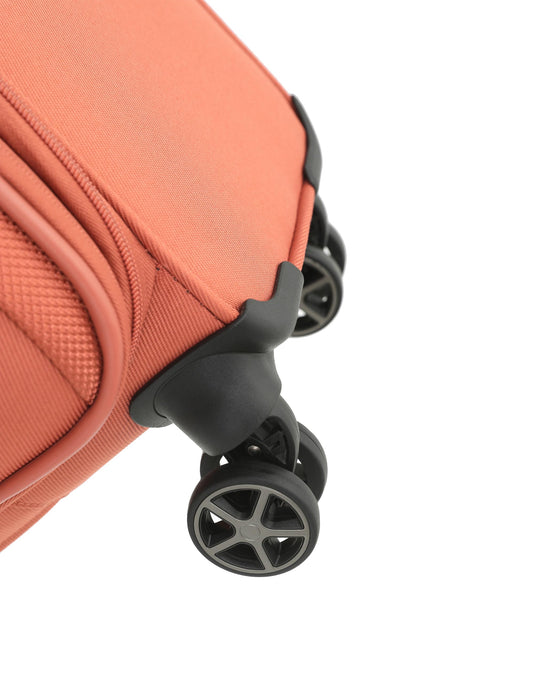 Vega 55cm Small Soft Carry On - Rust - Peach
