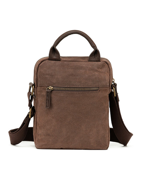 Canvas crossbody bag
