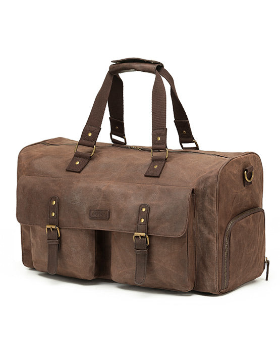 Waxed Canvas Duffle Bag