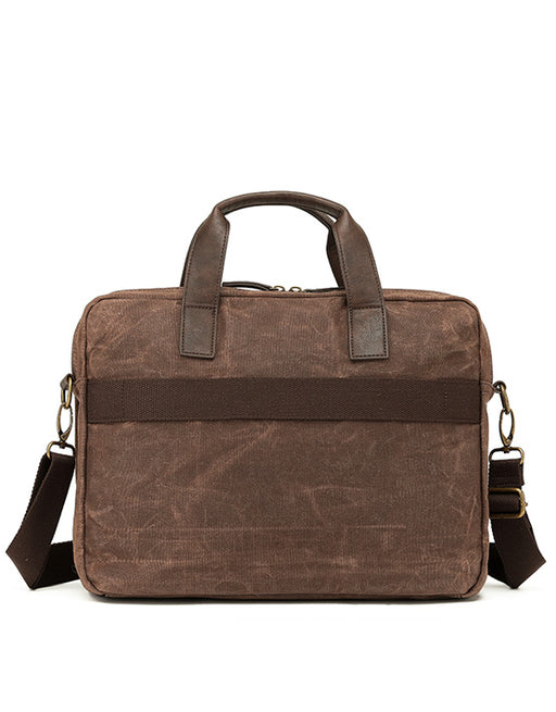 canvas briefcase