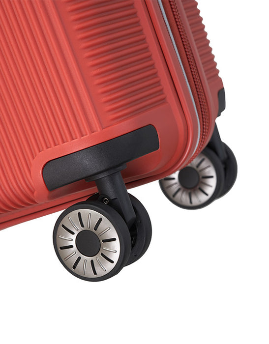 Orion 76cm Large Hard Suitcase - Coral