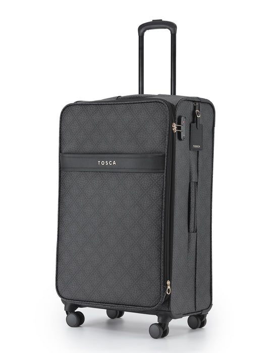 Willow 77cm Large PU Case - Caviar