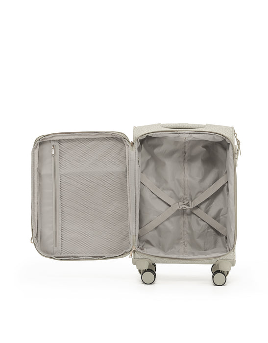 Willow 55cm Small PU Case Carry On - Vanilla