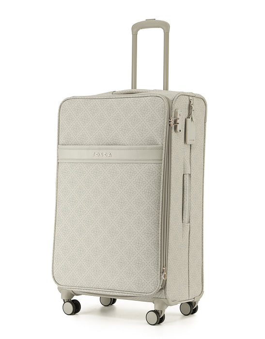 Willow 77cm Large PU Case - Vanilla
