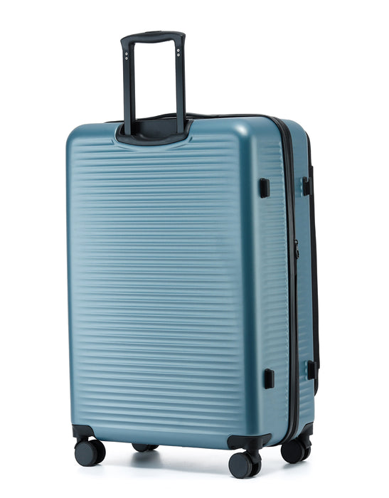 Zen 77cm Large Front Opening Hard Suitcase - Slate