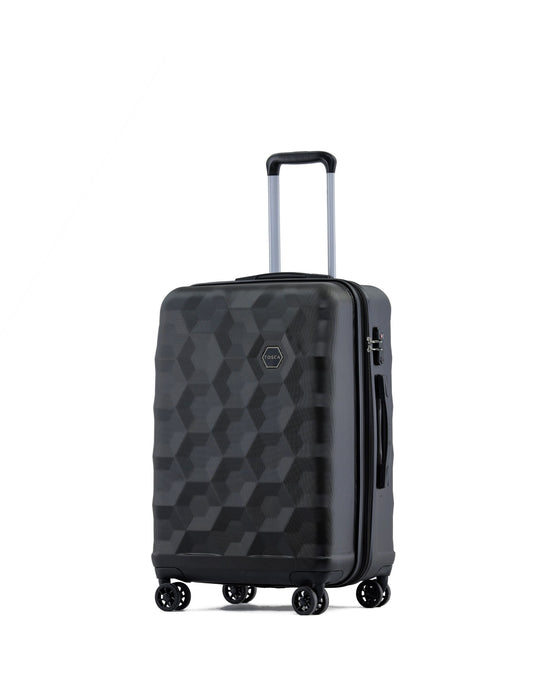 Bahamas 64cm Medium Hard Trolley Case - Black