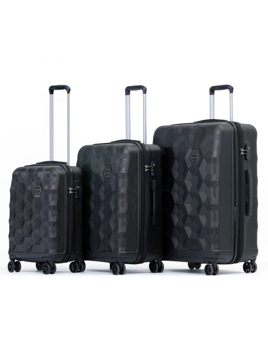 Bahamas 64cm Medium Hard Trolley Case - Black