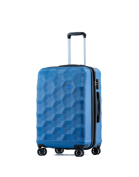 Bahamas 64cm Medium Hard Trolley Case - Blue