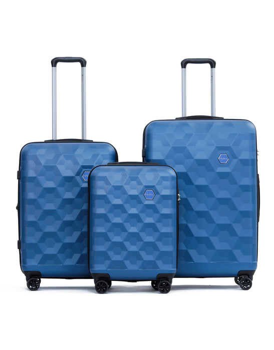 Bahamas 64cm Medium Hard Trolley Case - Blue