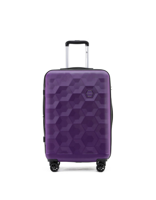 Bahamas Hard Case Luggage Set - Purple