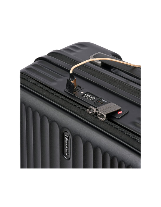 Eminent Alfred 54cm Small Hard Carry On - Black