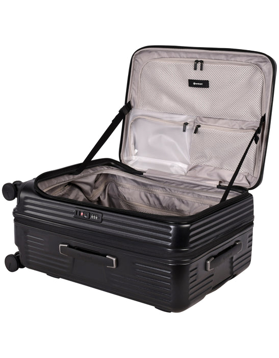 Eminent Alfred 76cms Large Hard Suitcase - Black