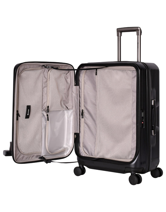 Eminent Alfred 66cm Medium Hard Suitcase - Black