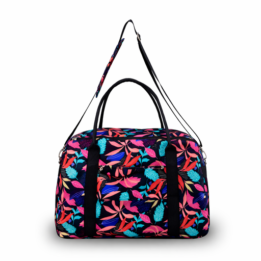 Fashion 50cm Medium Tote Bag - Black Tropical