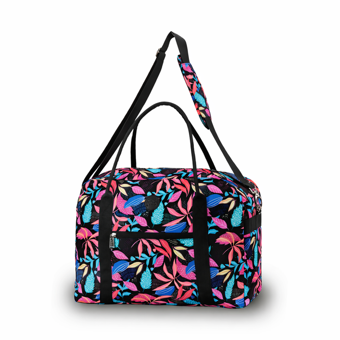 Fashion 50cm Medium Tote Bag - Black Tropical