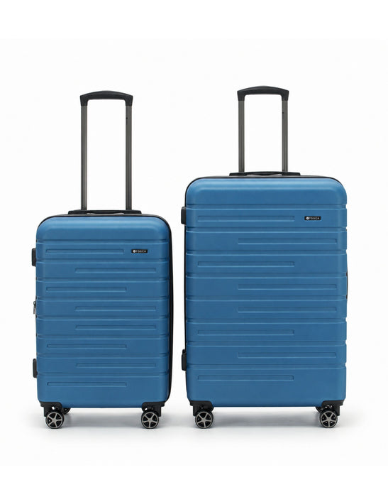 Elite Hard Case 2 PIece Luggage Set - Blue