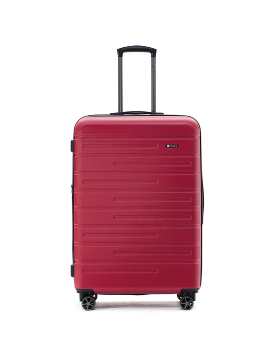 Elite Hard Case Luggage Set - Red