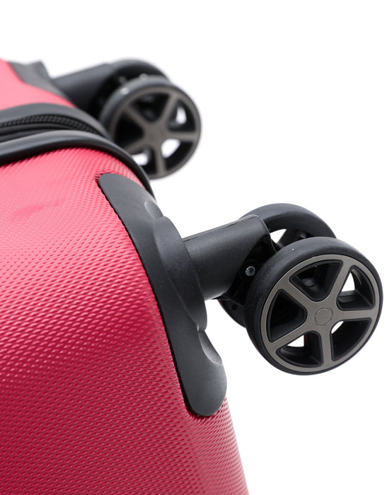 Elite Hard Case Luggage Set - Red