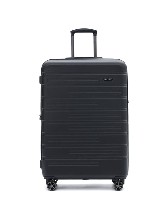Elite Hard Case Luggage Set - Black