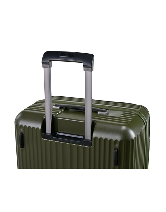Eminent Alfred 76cms Large Hard Suitcase - Olive Green