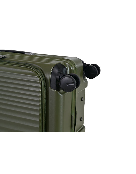 Eminent Alfred 66cm Medium Hard Suitcase - Olive Green