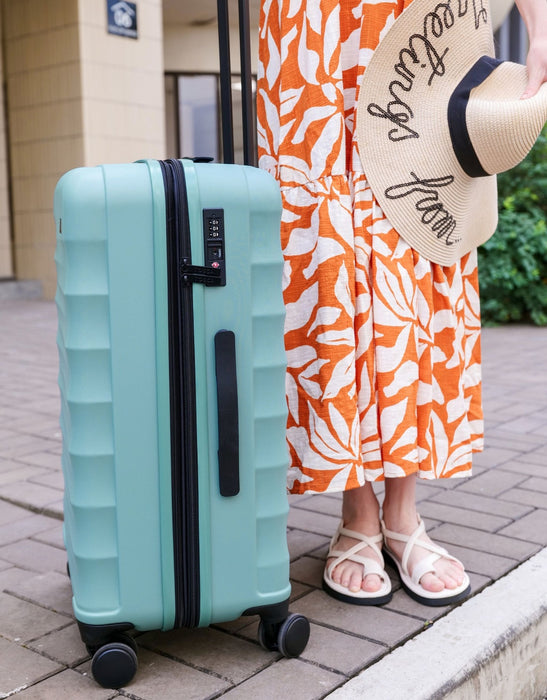 Interstellar 2.0 79cm Large Hard Suitcase - Ocean Blue