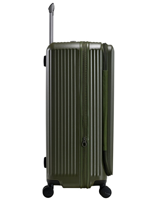 Eminent Alfred 76cms Large Hard Suitcase - Olive Green