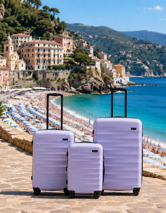 Interstellar 2.0 Hard Suitcase 3 Piece Set - Lavender