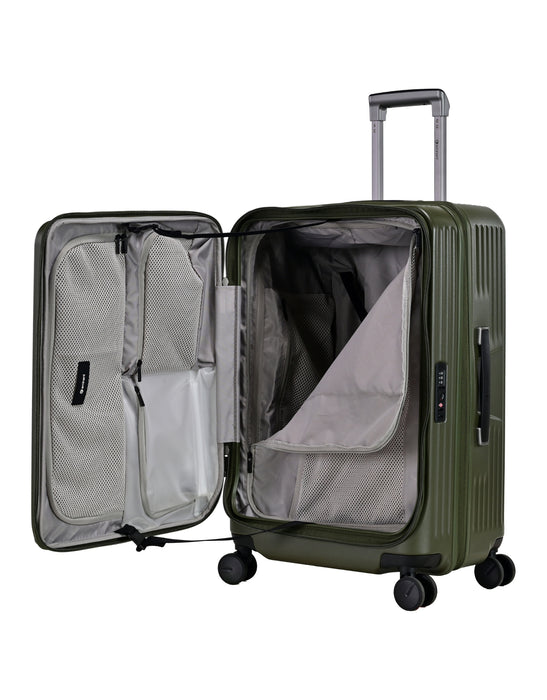 Eminent Alfred 66cm Medium Hard Suitcase - Olive Green